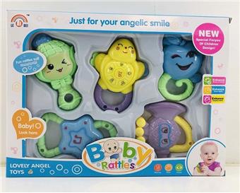Baby Ringing Bell (5PCS)   ITEM NO.： W037225