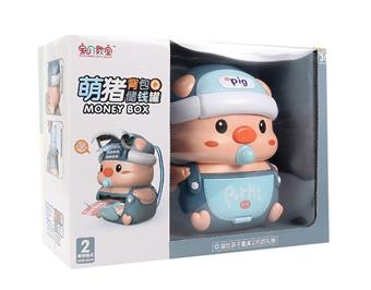 Cute Pig Backpack Money Can   ITEM NO.： W040353