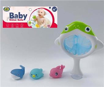 Bathroom shark net fishing ocean 2 mixed 4 (PCS)   ITEM NO.： W035290