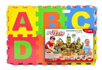 EVA English letter and number puzzle 36pcs   ITEM NO.： W032593