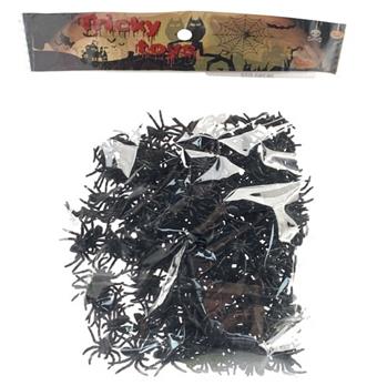 2cm black spider   ITEM NO.： W032675
