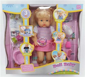 (GCC) 16 inch pee girl set+IC   ITEM NO.： W036718