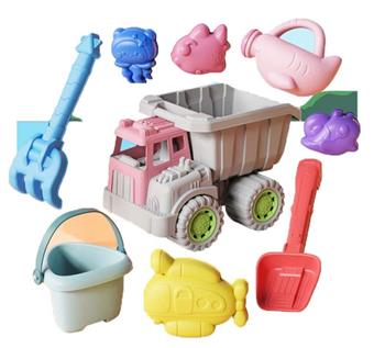 9-piece set of heavy-duty vehicle toys   ITEM NO.： W034596