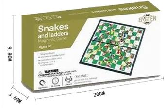 Magnetic Snake Ladder Chess Game (GCC)   ITEM NO.： W024037