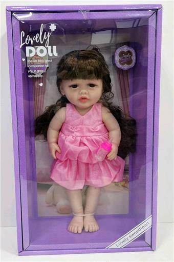 18 inch straight footed reborn baby   ITEM NO.： W018992