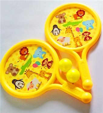 Yellow small racket sports outdoor sports outdoor (animal)   ITEM NO.： W037699