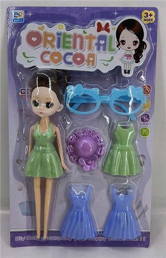 9-inch body blurred DIY dress up doll   ITEM NO.： W028762