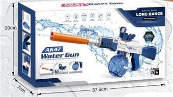 AK47 (waterproof lighting version) drum type electric water gun   ITEM NO.： W023268