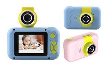 1080P Children's Camera Lens Flip Camera   ITEM NO.： W028373