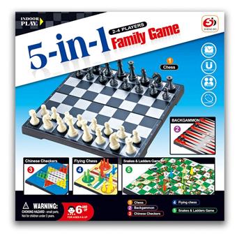 Five in One Chessboard (GCC)   ITEM NO.： W039537