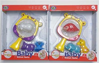Bathroom Bear Net Fishing Animal 2 Mixed 4 (PCS)   ITEM NO.： W035031