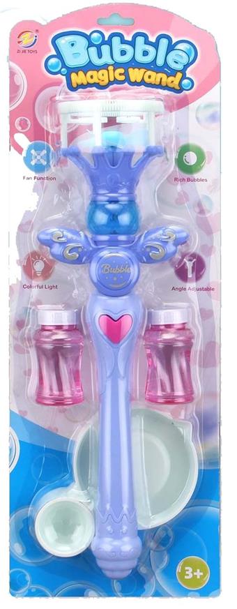 Crown electric light bubble magic wand electric bubble wand cartoon animal spitting bubbles handheld electric bubble gun   ITEM NO.： W034434