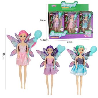 7-inch Flower Fairy with Balloon   ITEM NO.： W027832