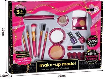 Rose Red Makeup Model Set   ITEM NO.： W040600