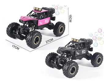 Cross border e-commerce secret box 1:14 alloy remote control car with bubble (including electricity) 2.4G   ITEM NO.： W025735