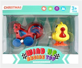 Upchain pearl spinning chicken, bouncing chicken cartoon animal   ITEM NO.： W036013