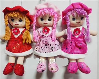 35CM Crystal Super Soft Doll   ITEM NO.： W024074