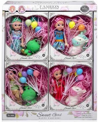 6-inch Kelly family (unicorn+balloon)   ITEM NO.： W027774