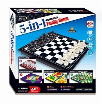 Five in One Chessboard (GCC)   ITEM NO.： W039495