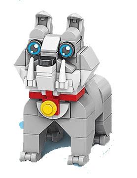 Cute Dog Partner Building Blocks 1002PCS Low Price Impulse Edition (9PCS)   ITEM NO.： W034283
