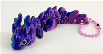 9.5CM baby dragon keychain chain ring   ITEM NO.： W025111