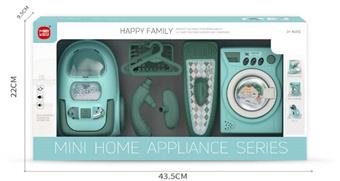 Electric washing machine, vacuum cleaner set 4 * AA not included   ITEM NO.： W034407