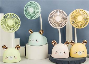 Little Rabbit Mini Desktop Fan   ITEM NO.： W031821