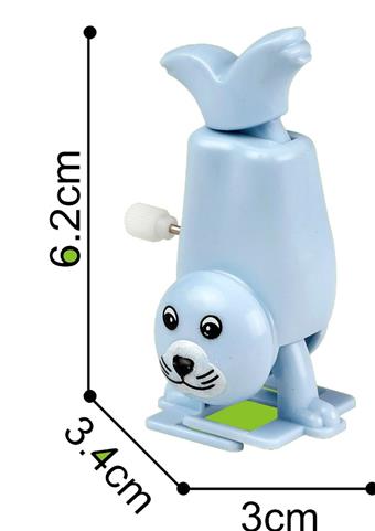Upstream Clockwork Cartoon Inverted Sea Lion Toy Gift   ITEM NO.： W036036