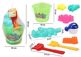Crocodile beach bucket set   ITEM NO.： W022328