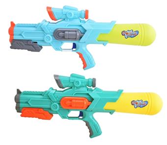 Air pressure water gun, orange green 2 colors   ITEM NO.： W026526
