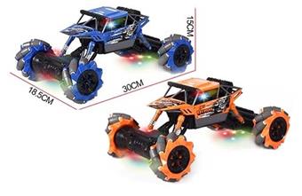 1: 14 12 way alloy 2.4G omnidirectional stunt car (including electricity) with watch   ITEM NO.： W025671