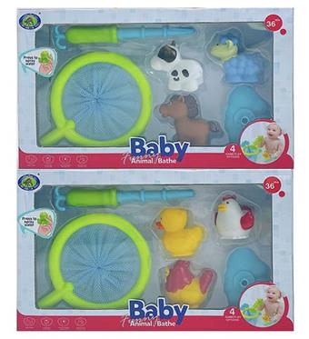 Bathroom Toy Farm 2 Mixed Pack (6PCS)   ITEM NO.： W035280