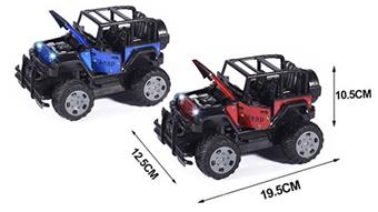 1: 16 alloy Wrangler manual door opening and lid lifting off-road four-way remote control vehicle (excluding electricity)   ITEM NO.： W025543