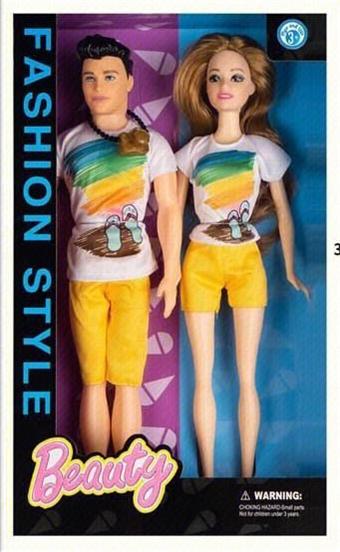 12 inch window box real male Barbie and 11.5-inch real Barbie couple parent-child assembly camera   ITEM NO.： W028315