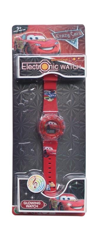 Cars Mobilization Light Music Watch   ITEM NO.： W024142