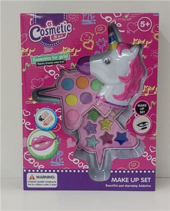 Two layer unicorn makeup and cosmetics   ITEM NO.： W040727
