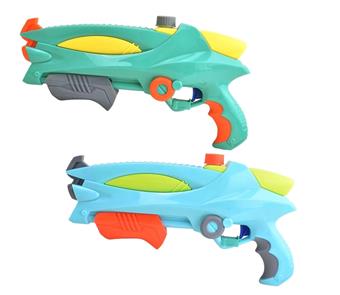Air pressure water gun, orange green 2 colors   ITEM NO.： W026527