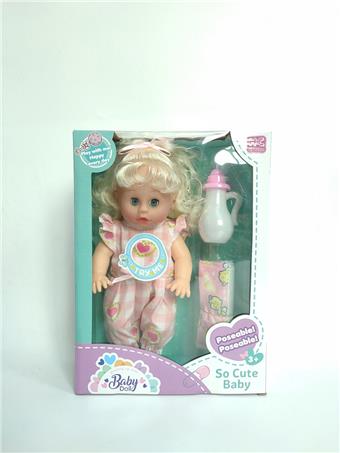 13 inch drinking water doll+IC   ITEM NO.： W036783