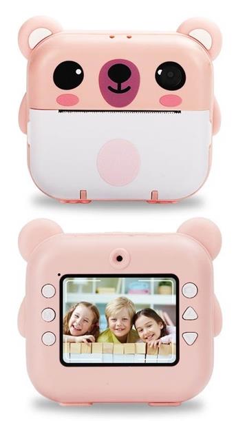 Little Bear Polaroid Children's Camera Mini Camera Camera Simulation Cartoon Digital Camera   ITEM NO.： W028296