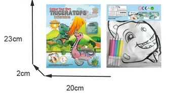 DIY hand drawn Tyrannosaurus rex piping   ITEM NO.： W033659
