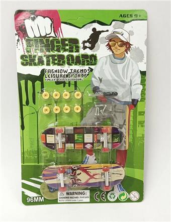 27 heat transfer finger skateboards   ITEM NO.： W034332