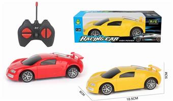 1: 24 way remote control car Bugatti is not electrified   ITEM NO.： W025943