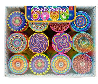 Medium Kaleidoscope Light Rainbow Circle (12 pieces/box)   ITEM NO.： W027085