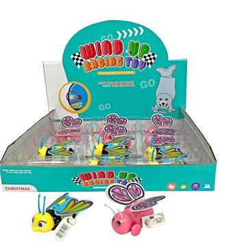 Clocking up cartoon insects, butterflies, bees in a box   ITEM NO.： W035994