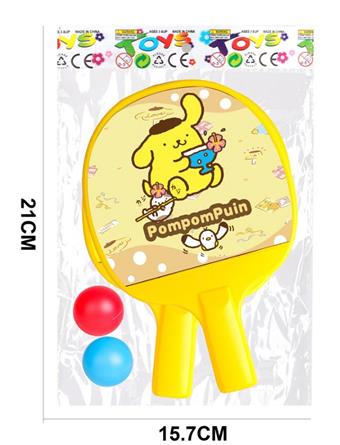 Sanrio table tennis racket (mixed)   ITEM NO.： W031191