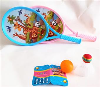 Large tennis racket for outdoor sports (Animal World)   ITEM NO.： W037626