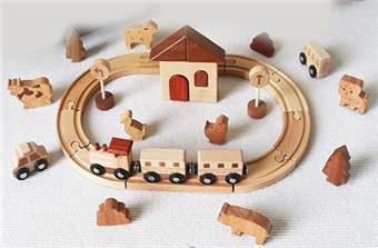 Trackbuilding blocks rural track set gift box   ITEM NO.： W020744