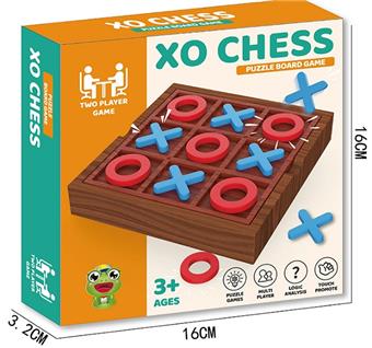Puzzle 3D XO Chess   ITEM NO.： W018564
