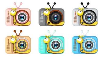 Q2 Snail HD Single Camera Silicone Shell Children's Camera Simulation Cartoon Digital Camera DSLR HD IPS Screen 2.0-inch Single Camera 300000 Pixels (including built-in lithium battery)   ITEM NO.： W029126