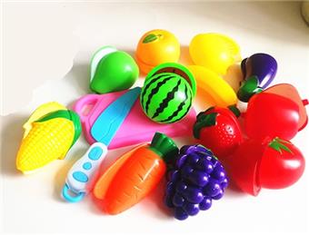 14 piece set of fruits and vegetables   ITEM NO.： W037569